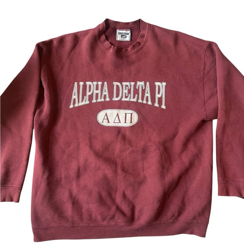 Vintage Lee Maroon Crewneck Sweater